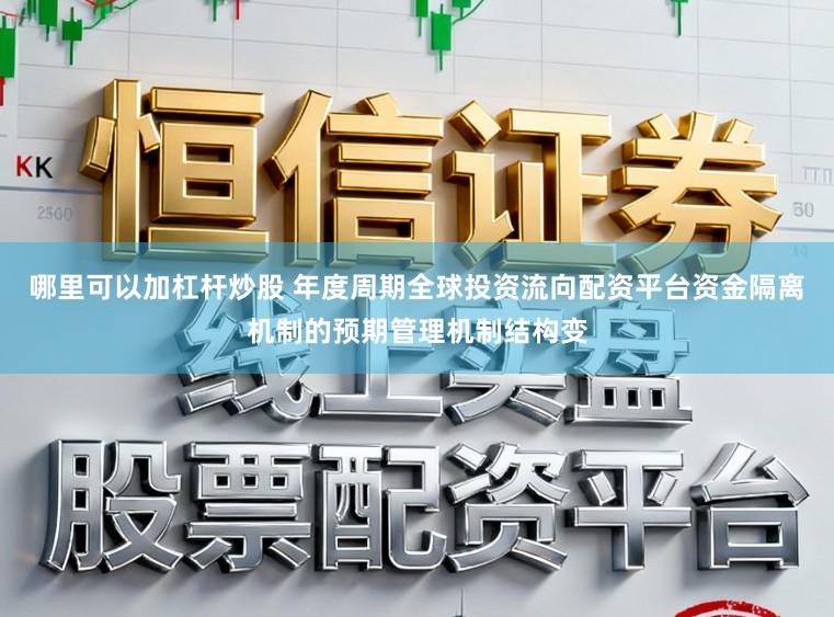 哪里可以加杠杆炒股 年度周期全球投资流向配资平台资金隔离机制的预期管理机制结构变