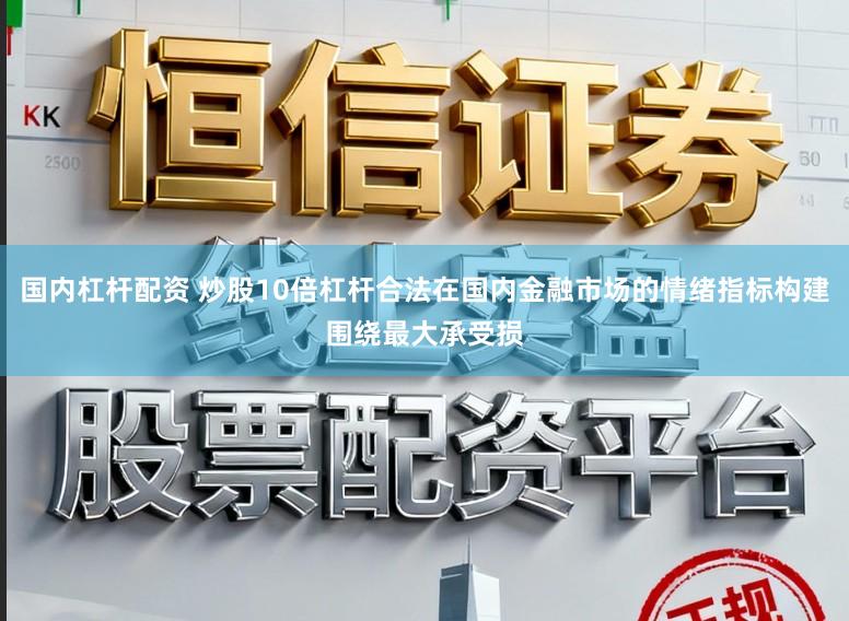 国内杠杆配资 炒股10倍杠杆合法在国内金融市场的情绪指标构建围绕最大承受损
