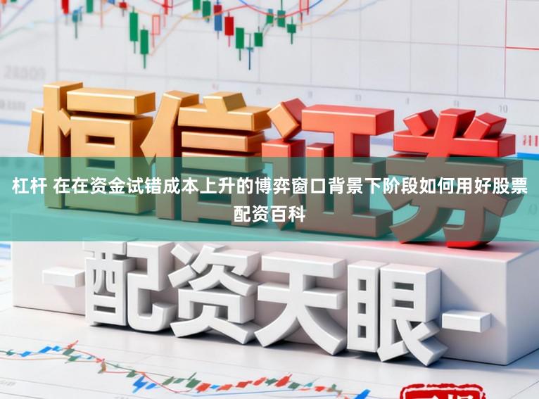 杠杆 在在资金试错成本上升的博弈窗口背景下阶段如何用好股票配资百科